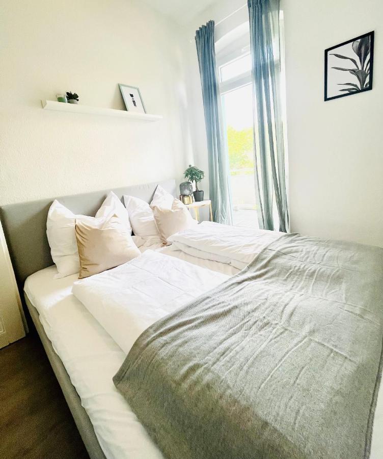 Renoviertes Apartment In Zentraler Lage - Wlan, Smart-Tv, Kueche, Balkon Und Queensize-Bett Fuer 4 Gaeste Erfurt Dış mekan fotoğraf
